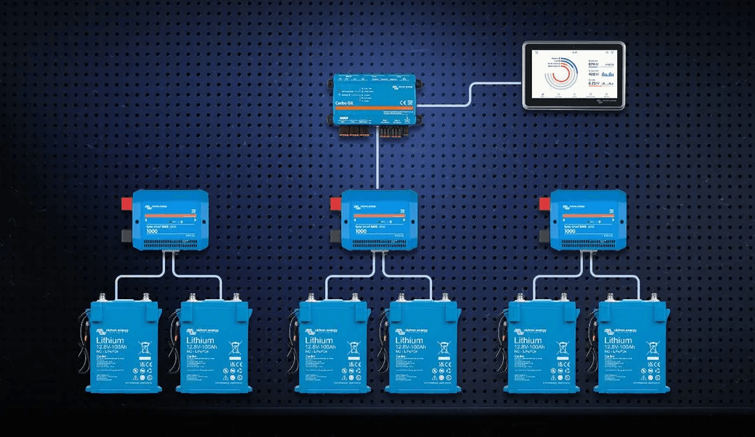 Lynx Smart BMS parallelkobling