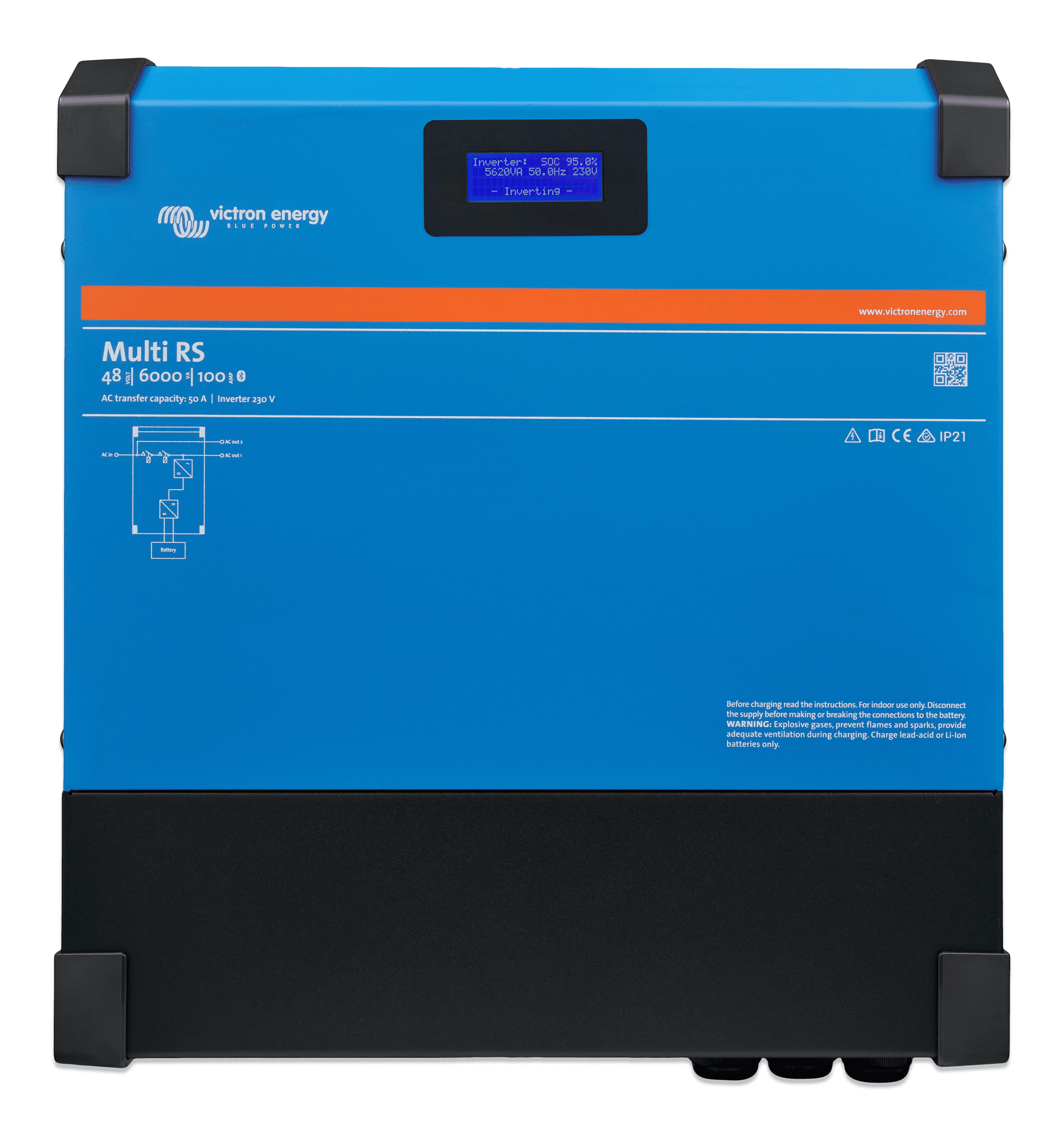 Multi RS 48V 6000VA 100A (Front)  thumbnail