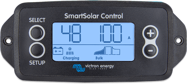 SmartSolar-kontroldisplay