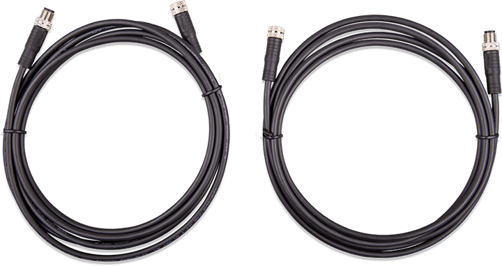 Kabel med 3-polet M8 cirkulært stik han/kvinde