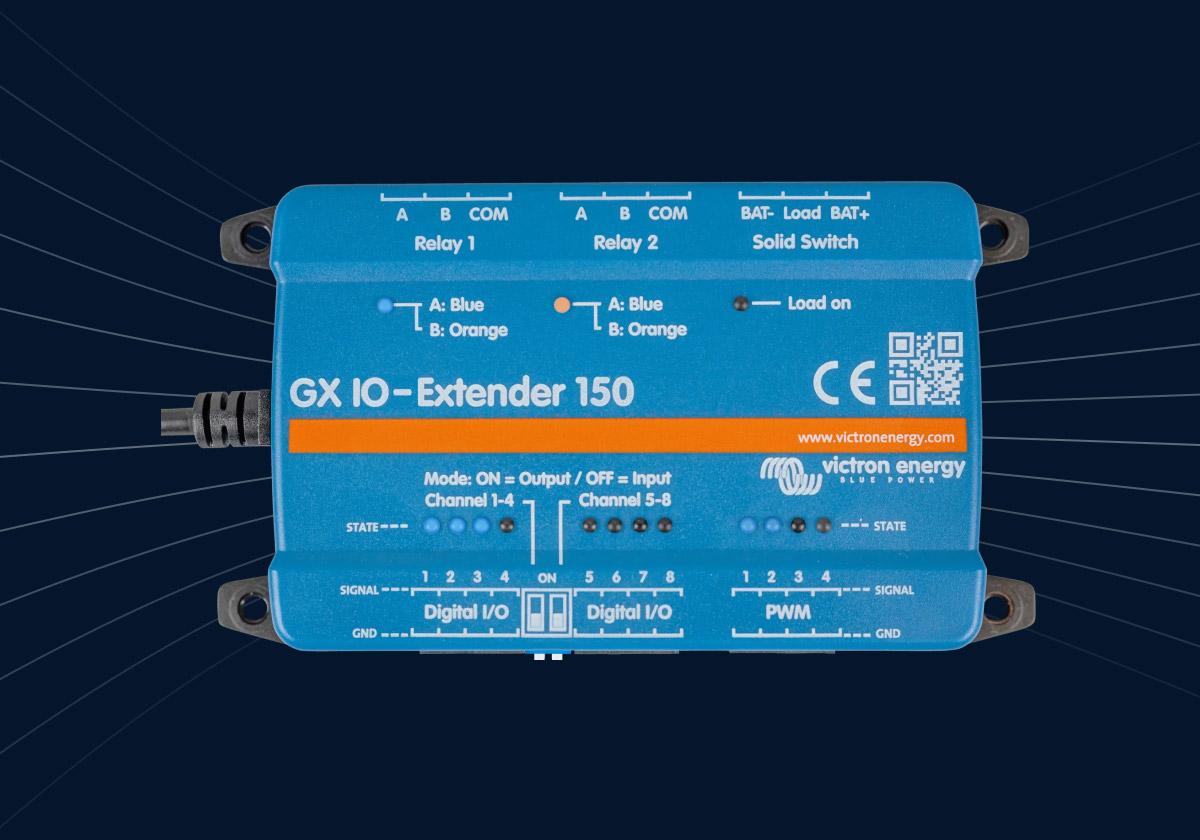 New GX IO Extender 150 giving you more switching options
