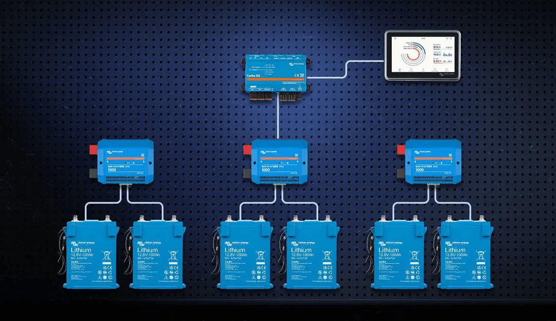 Lynx Smart BMS parallelkobling