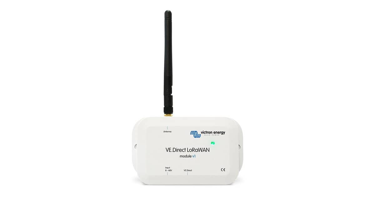 Free internet connection using LoRaWAN to VRM