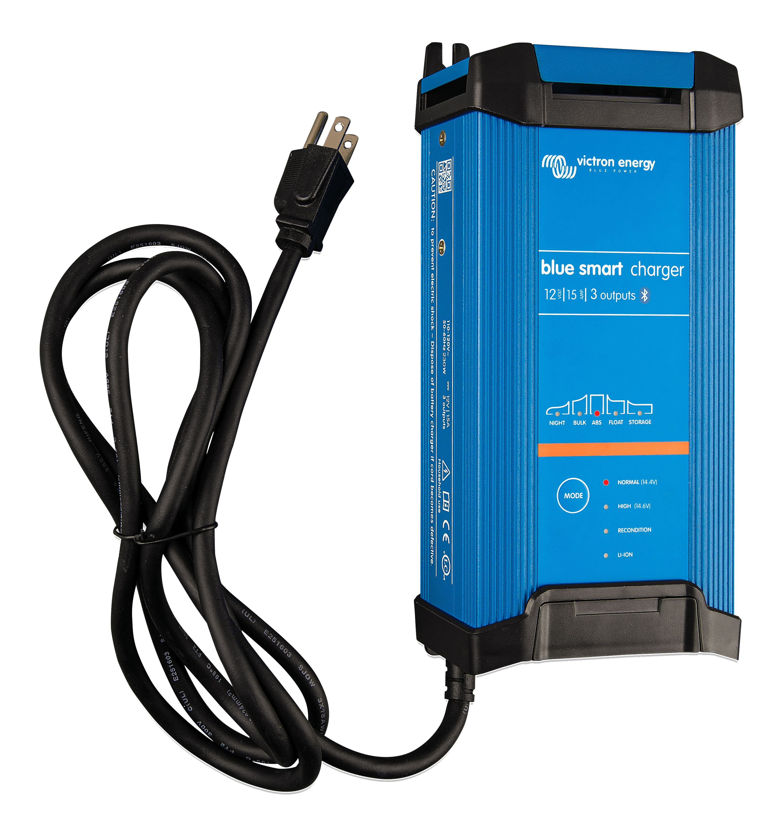Blue Smart IP22 Charger 12V 15A (3) 120V thumbnail