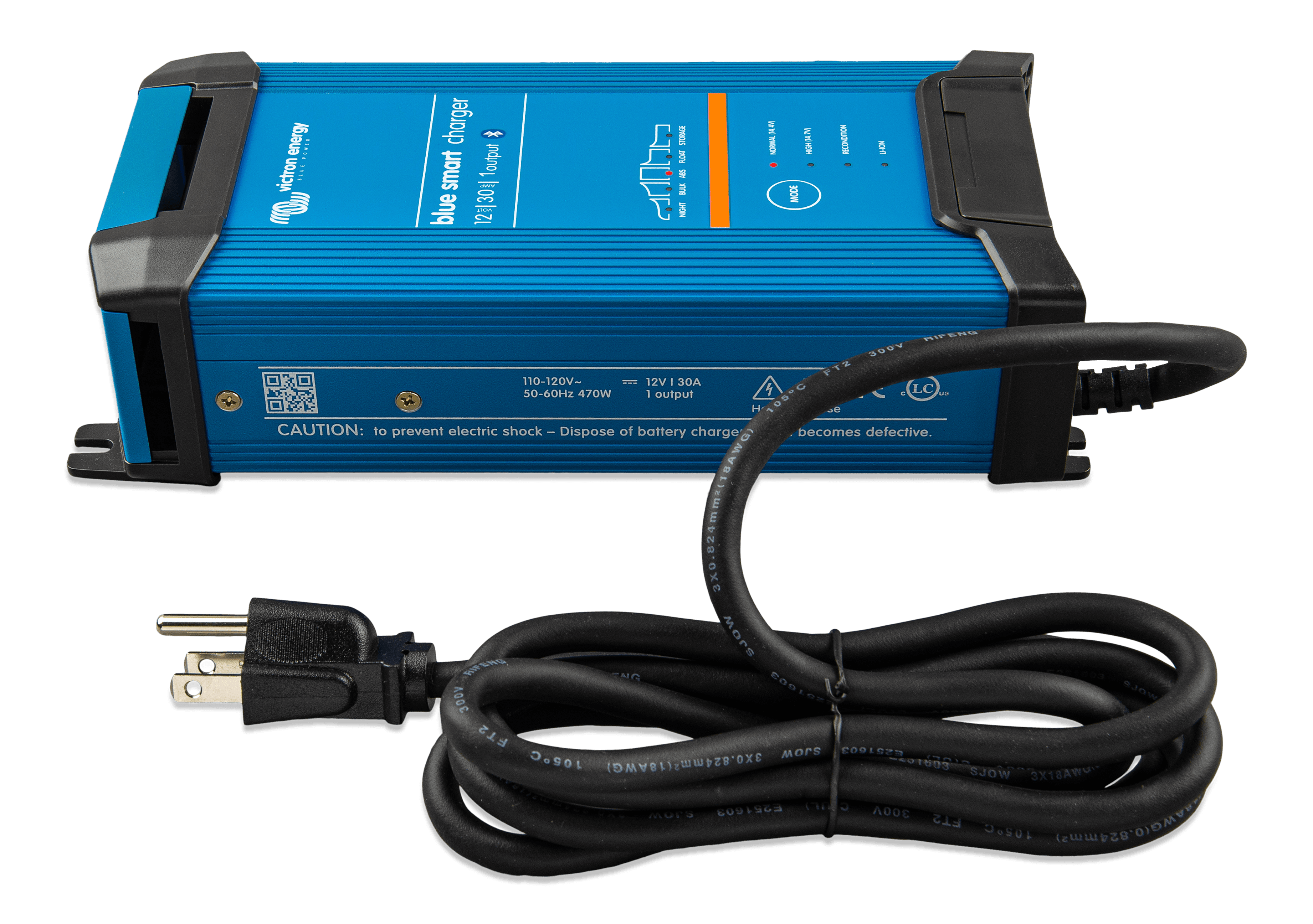 Blue Smart IP22 Charger 12V 30A (1) 120V (side) thumbnail