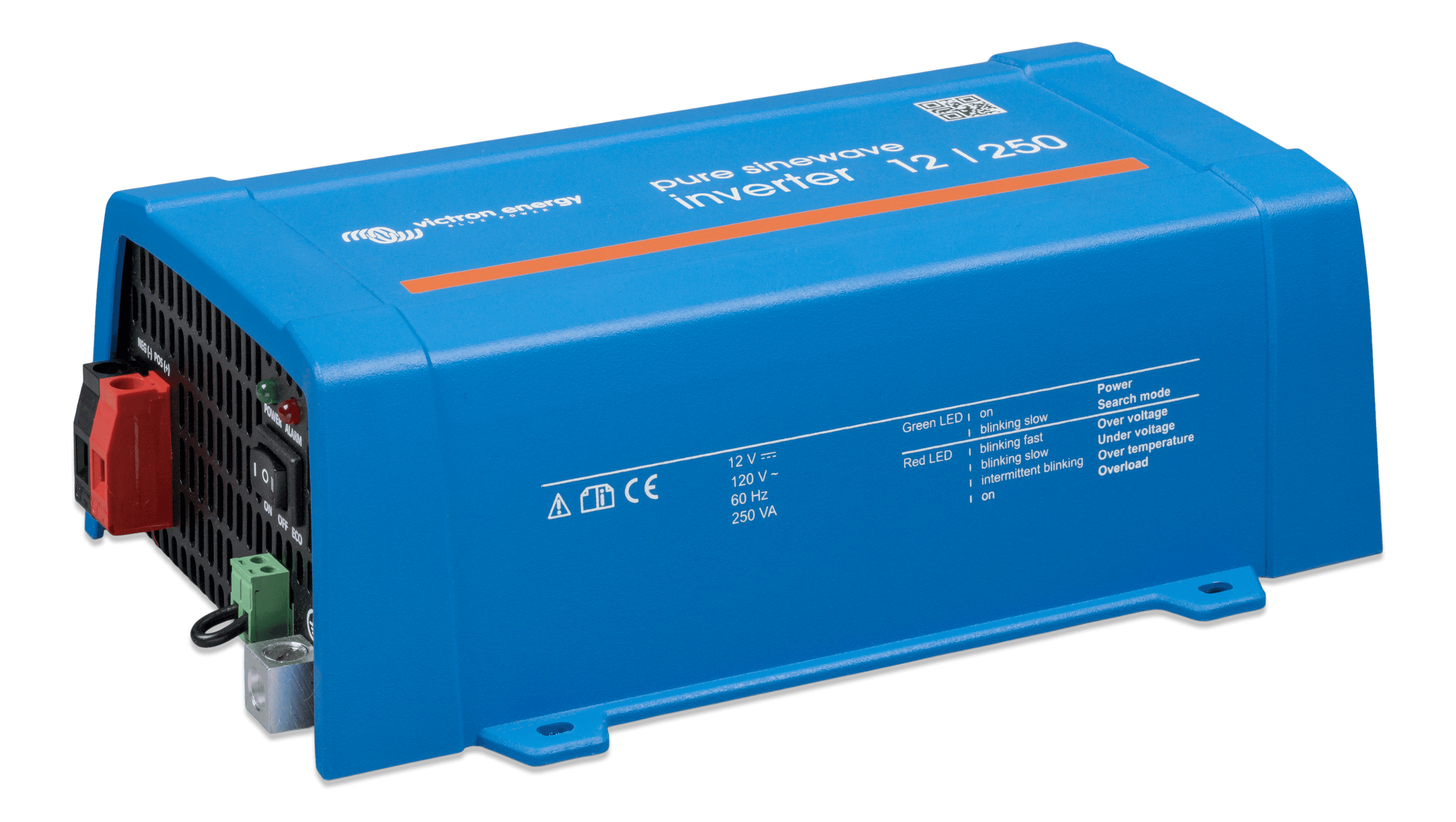 Inverter 12V 250VA 120V VE.Direct NEMA 5-15R (right)  thumbnail