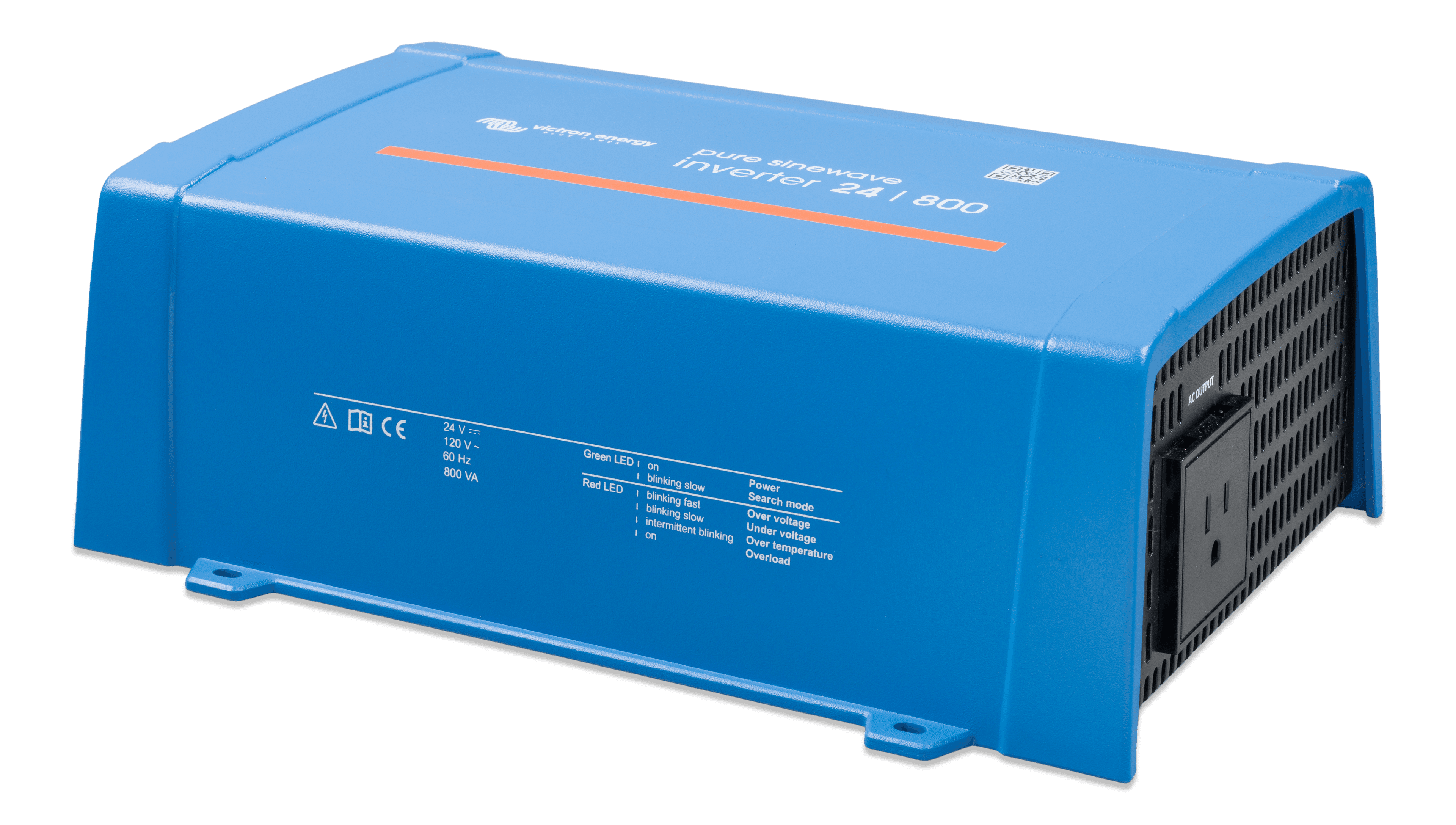 Inverter 24V 800VA 120V VE.Direct NEMA 5-15R (left)  thumbnail