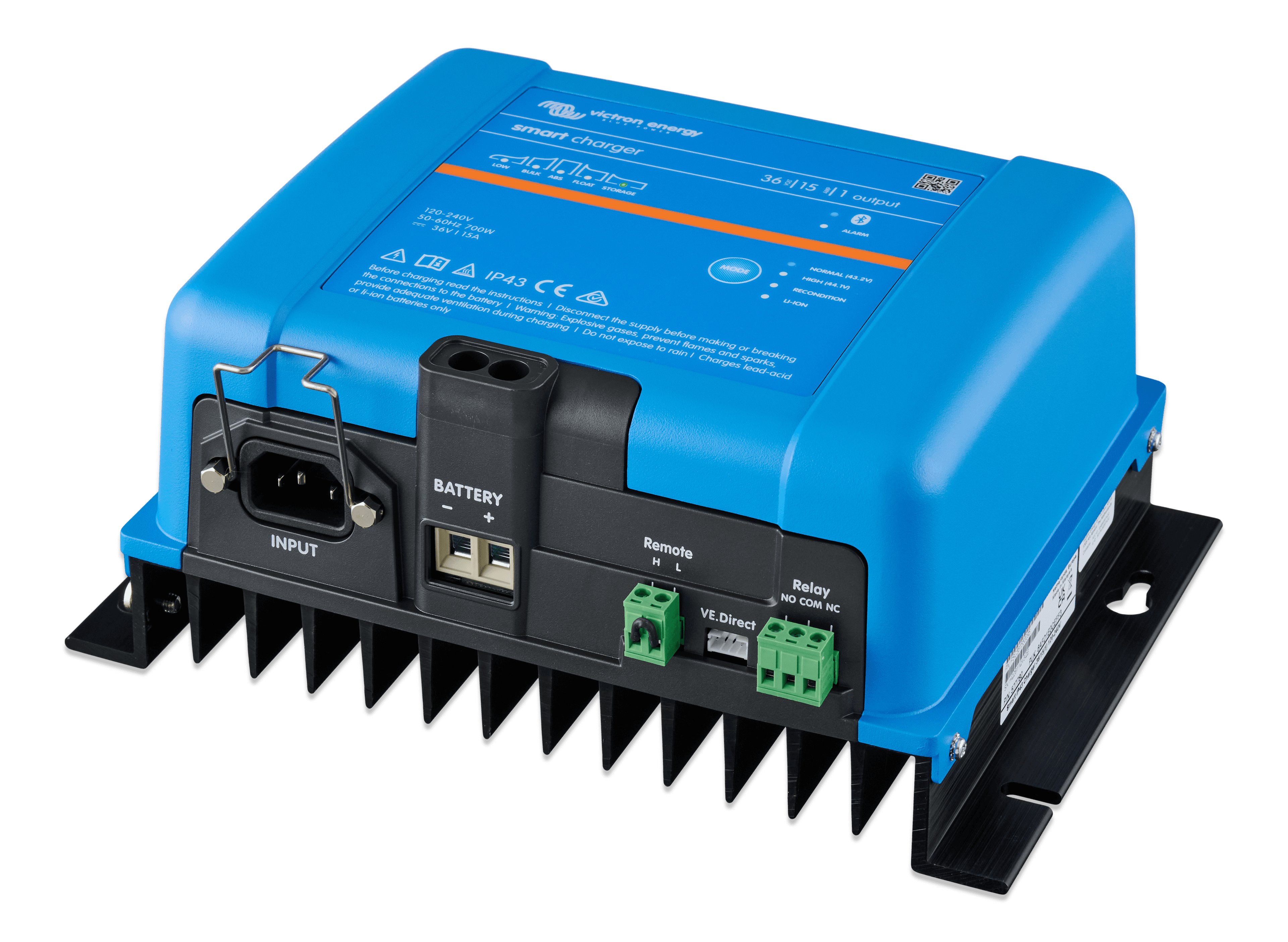 Smart IP43 Charger 36V 15A (1) 120-240V (left) thumbnail