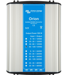 Orion DC-DC-omformere, isolerede, 360 W og specialmodeller