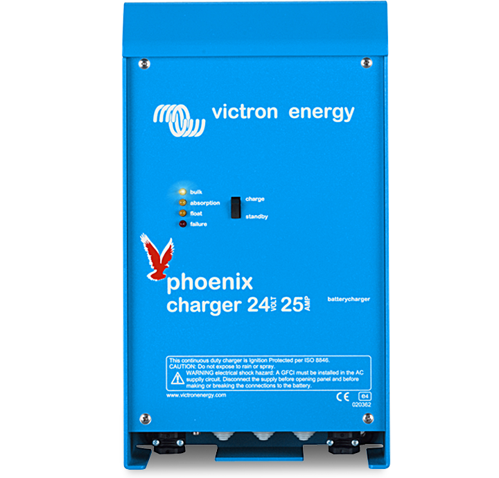 Phoenix-oplader 12 / 24 volt