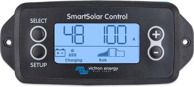 SmartSolar-kontroldisplay